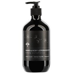 Hand & Body Lotion - Nourish - Citrus Crush / Lemon Myrtle / Bergamot